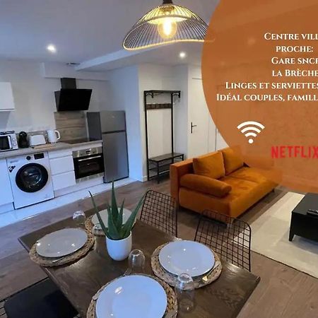 Le Jardin Niortais - Hyper Centre- Proche Gare - Paisible - Grand Jardin Prive, Wifi Hd -Netflix Appartement Buitenkant foto